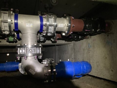 新松戸 某パークハウス ピット共有分給水配管工事